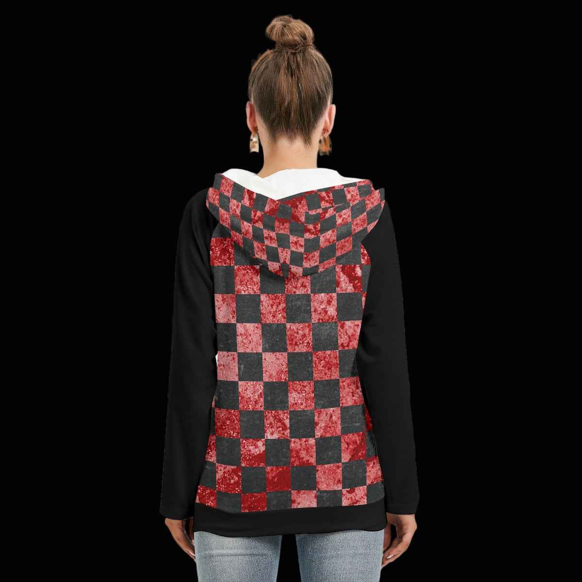 Hellbound Demon Women's Hoodie With Double Hood