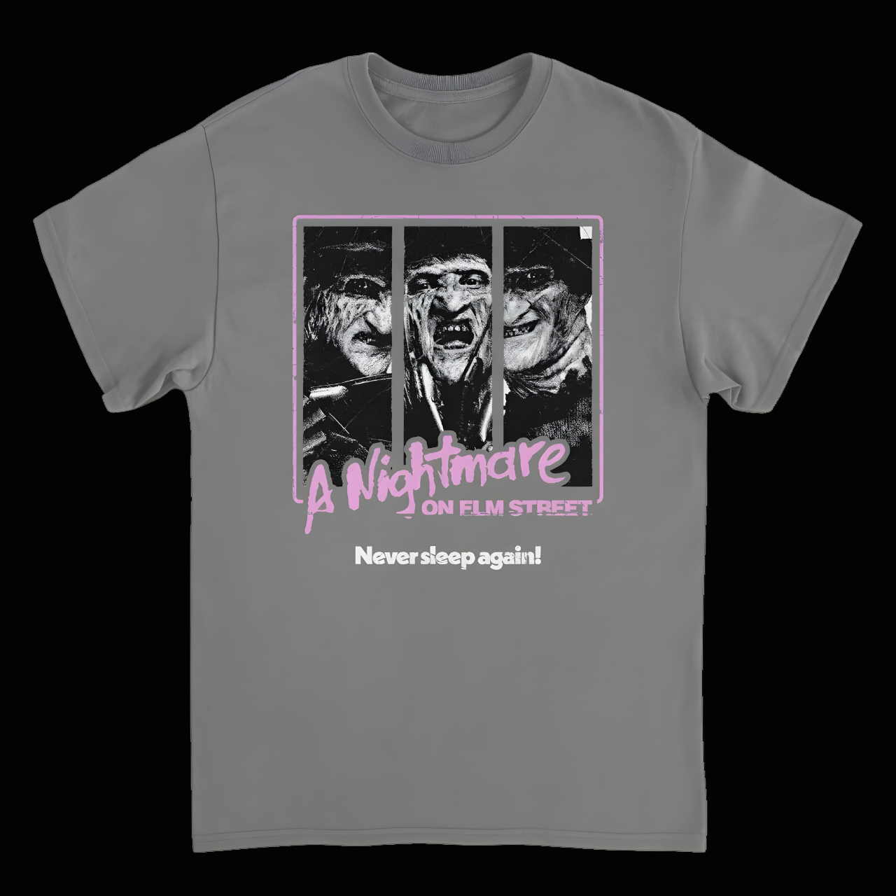 Enter Freddy's Domain Dream Demon Charcoal T-Shirt - Ultimate Freddy's Domain T-Shirt for Enthusiasts