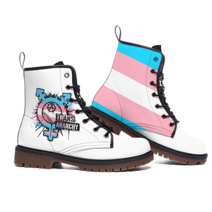 Trans Anarchy Women's Martin Short Boots