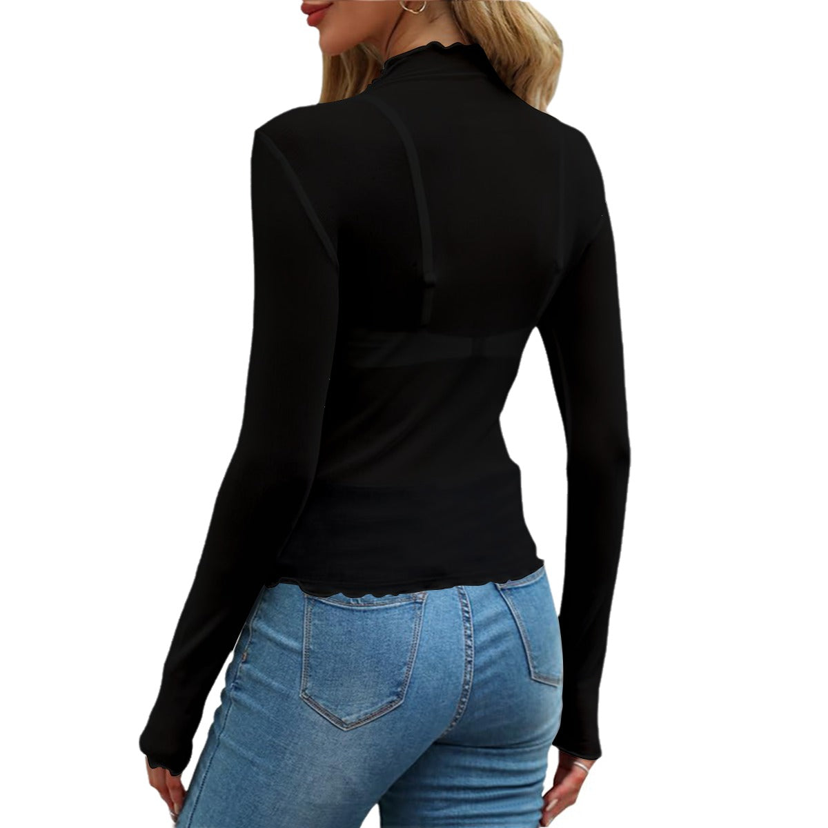 Sacred Sin – Cross Mesh Tee