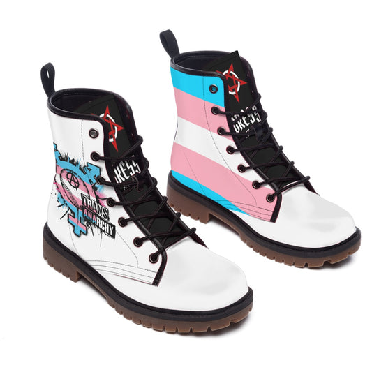 Trans Anarchy Women's Martin Short Boots