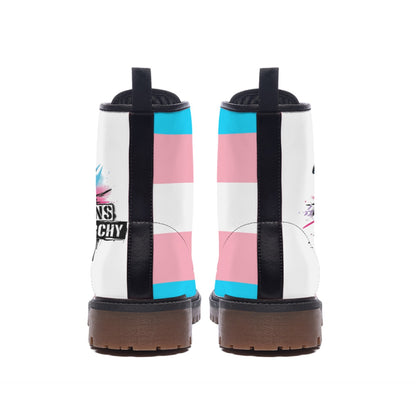 Trans Anarchy Women's Martin Short Boots