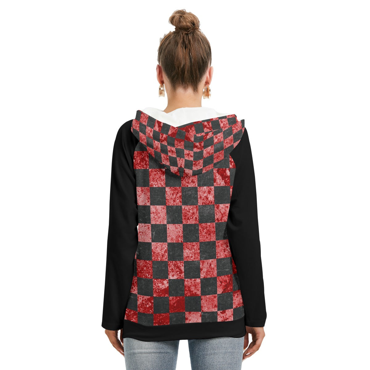 Hellbound Demon Women's Hoodie With Double Hood