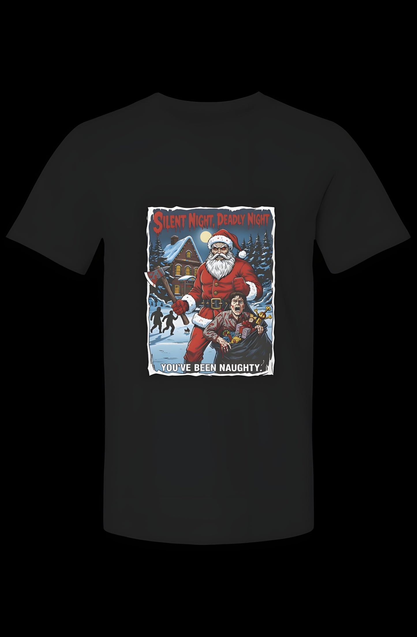 Silent Night Deadly Night T-shirt - Aggressive Attire