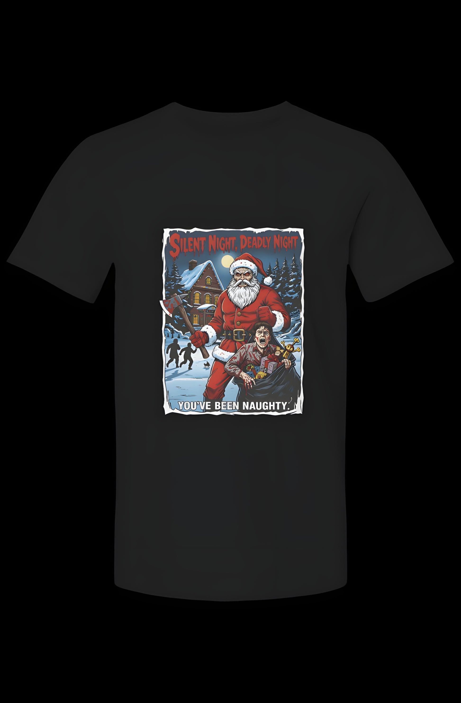 Silent Night Deadly Night T-shirt - Aggressive Attire