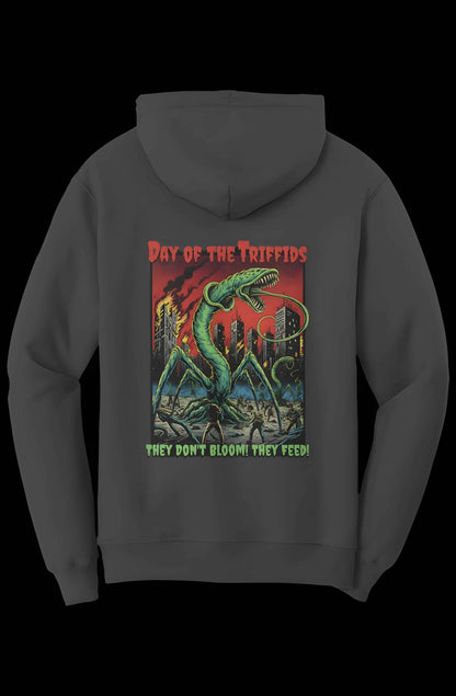 Day Of The Triffids Fleece Pullover Hoodie