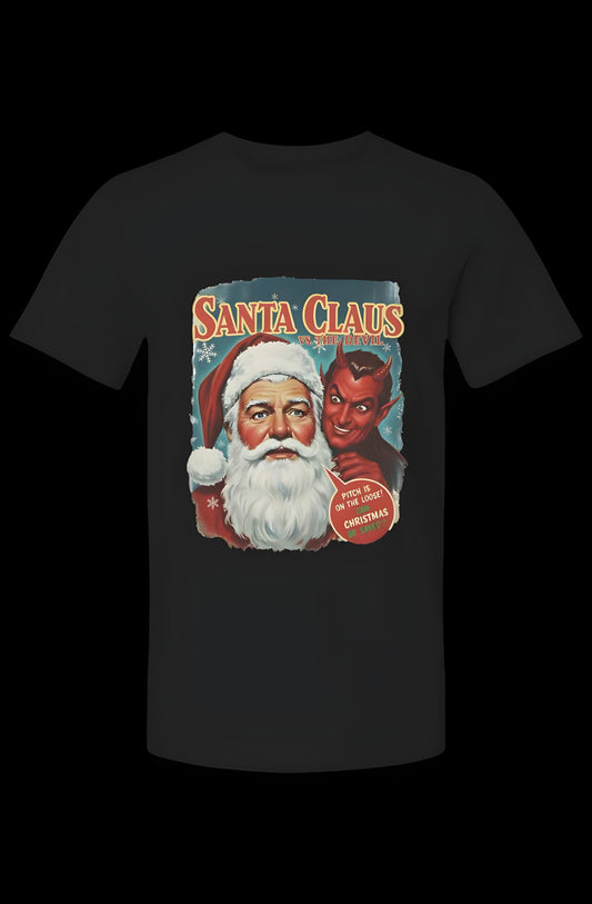 Santa Vs. The Devil T-Shirt