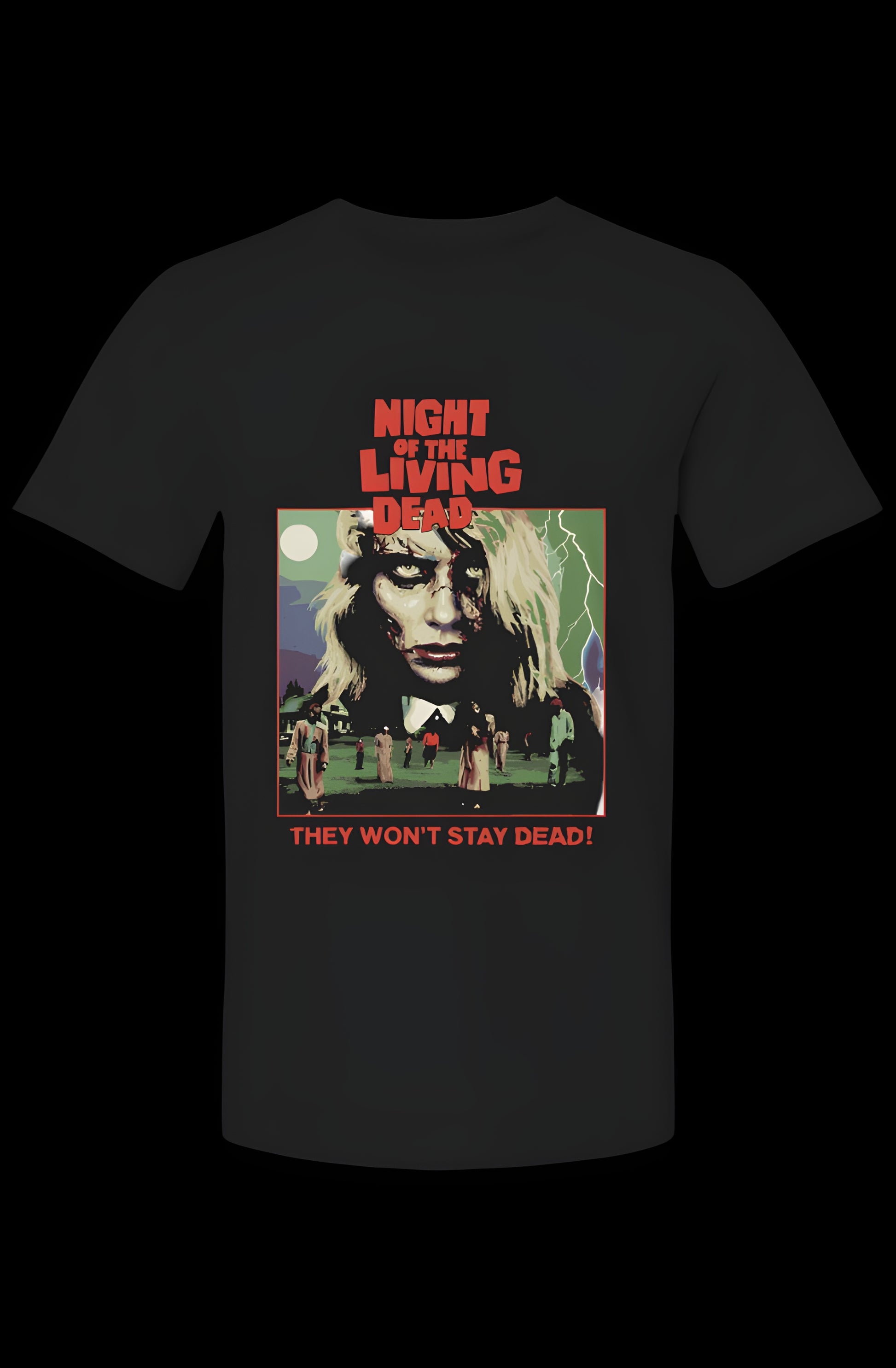 Night Of The Living Dead T-shirt - Aggressive Attire