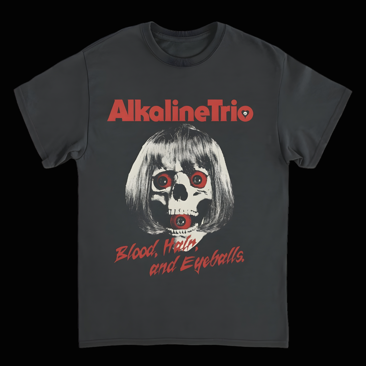 Punk Vision Skelly Eyes Shirt - Alkaline Trio Inspired Apparel