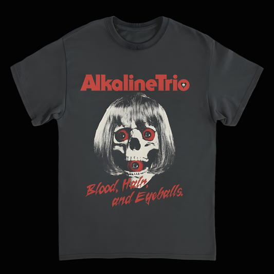 Punk Vision Skelly Eyes Shirt - Alkaline Trio Inspired Apparel