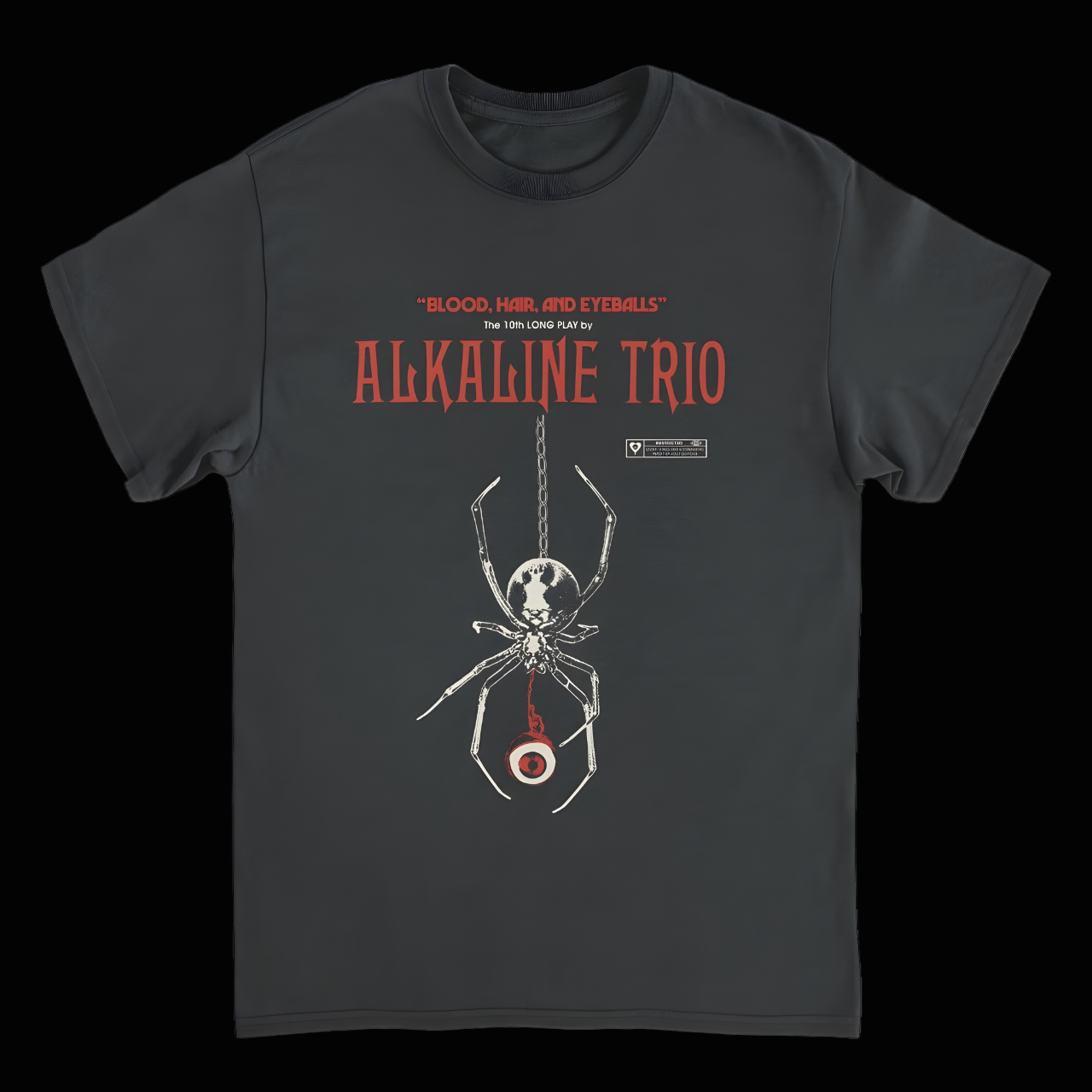 Crawl the Chaos Alkaline Trio Spider Shirt for Fans of Alkaline Trio
