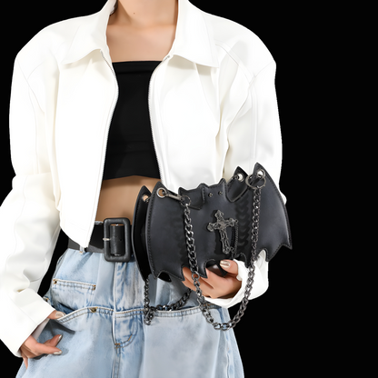 Nocturnal Edge — Gothic Bat Purse