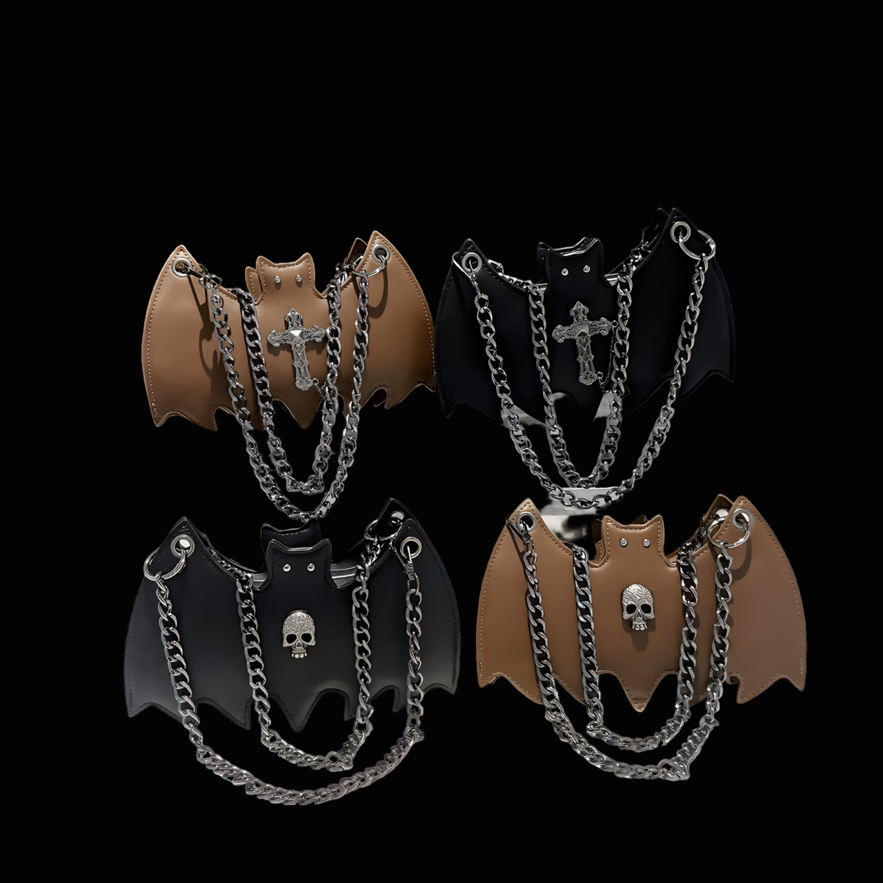 Nocturnal Edge — Gothic Bat Purse