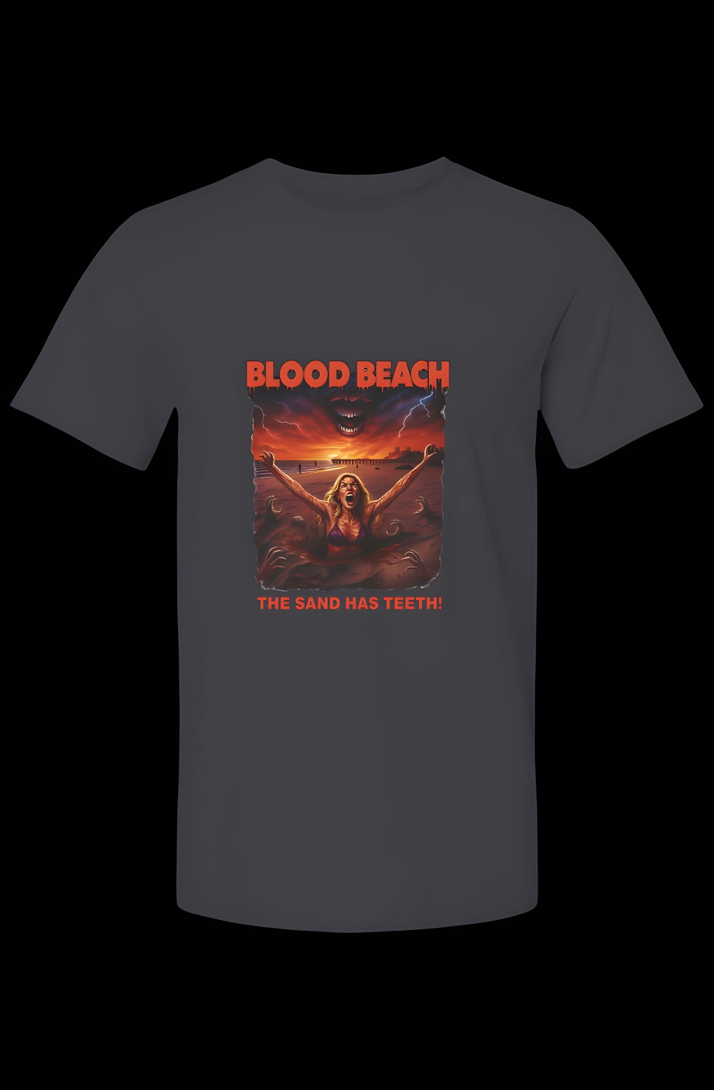 Blood Beach T-shirt - Aggressive Attire