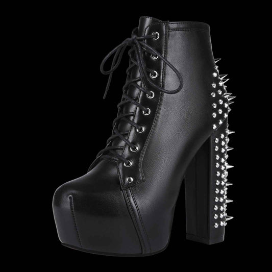 The Damned Walk Tall — Spiked Gothic High Heels