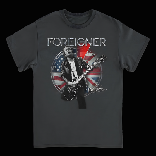 Foreigner Mick Jones Tee - Premium Rock Band Graphic Tee