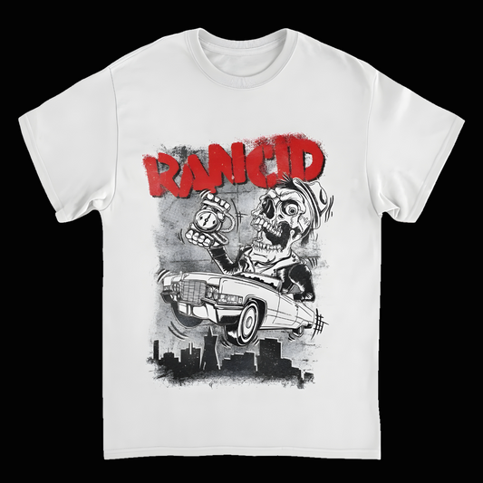 Classic Punk Vibes – Rancid Cadillac T-Shirt