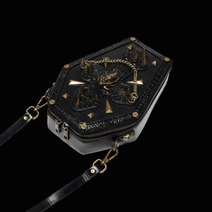 Rebel Bones Skull Crossbody Bag - Edgy Style and Unique Design