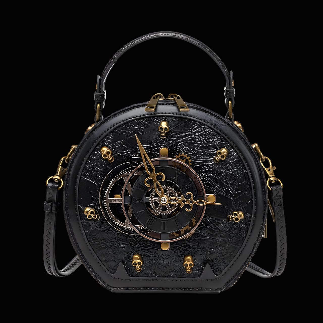 Rebel Bones Skull Crossbody Bag - Edgy Style and Unique Design