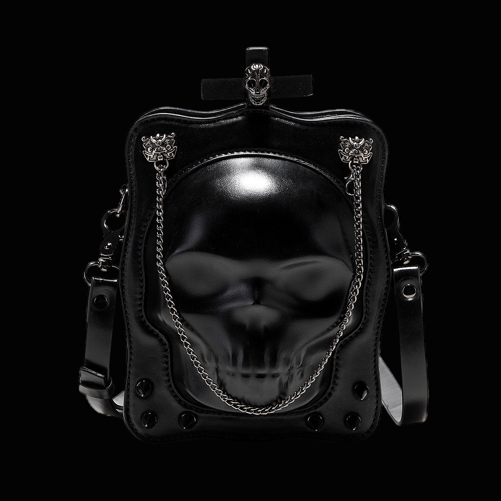 Shadow Relic Gothic Skull Bag - Unique Gothic Fashion Accessory