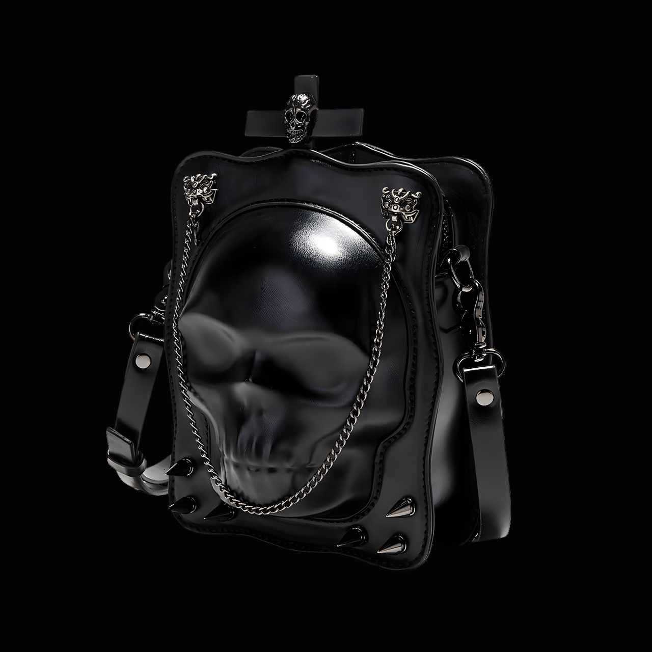 Shadow Relic Gothic Skull Bag - Unique Gothic Fashion Accessory