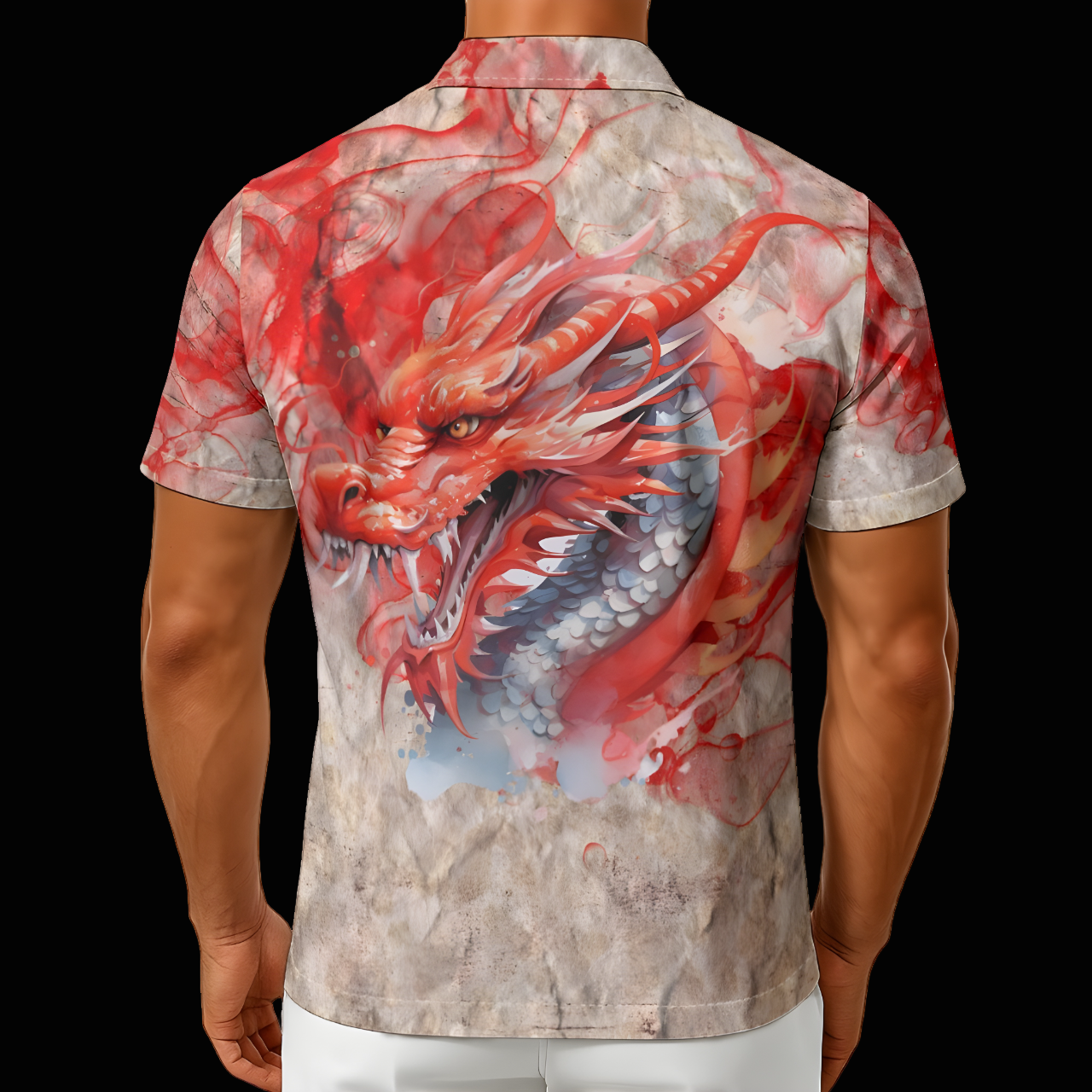 Warrior Mode — All-Over Print Button-Up Shirt