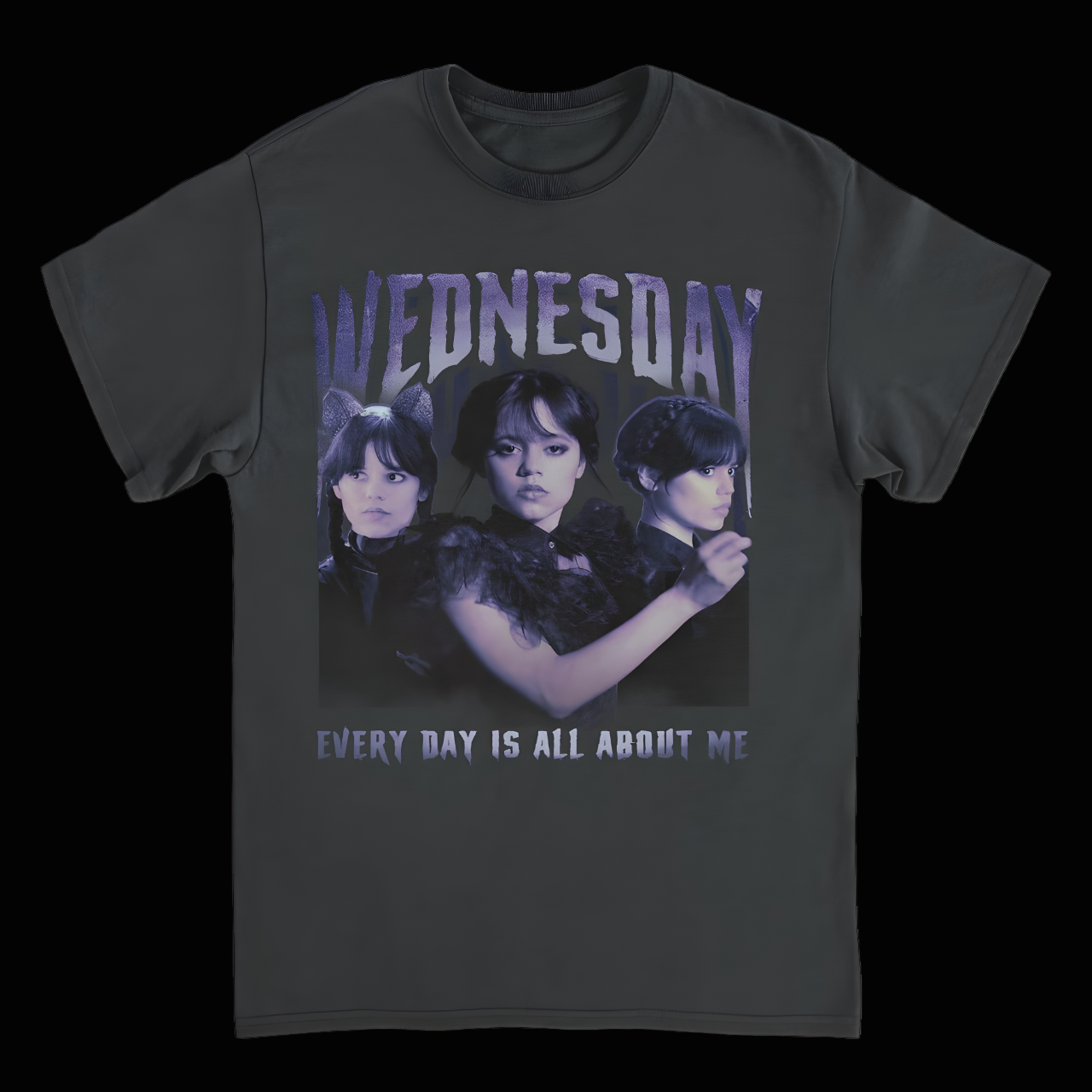Wednesday Rules T-Shirt - All About Me Black Tee
